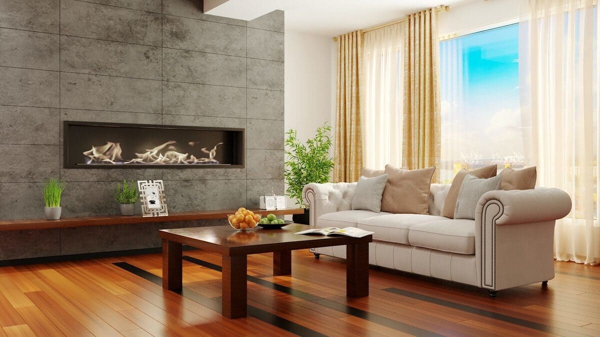 Биокамин "Русский огонь" Гефест 2060 встраиваемый с защитным и декоративным стеклом по цене 92 890 руб.