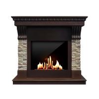 Биокамин в портале SteelHeat Marsel, стемалит Биокамин в портале SteelHeat Marsel, стемалит