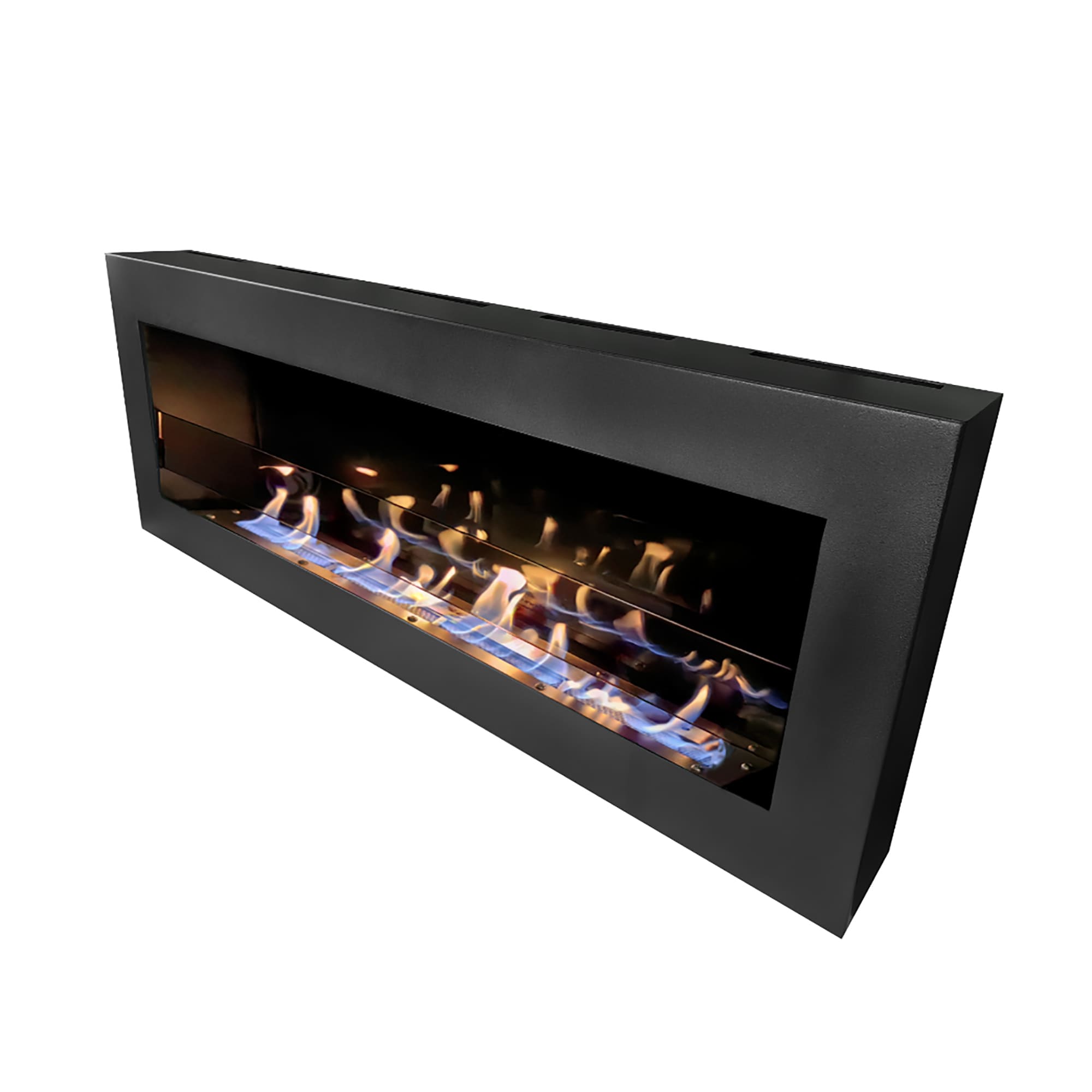 Биокамин "Русский огонь" Лофт 1300N настенный с декоративным стеклом (стемалитом) по цене 41 650 руб.