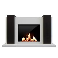 Биокамин в портале SteelHeat Manhetten, стемалит Биокамин в портале SteelHeat Manhetten, стемалит