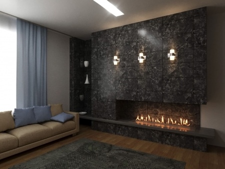 Автоматический биокамин Lux Fire Smart Flame 1700 INOX по цене 