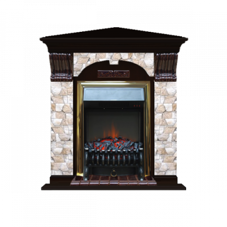 Арочный Арбат угловой (венге)+Fobos Brass