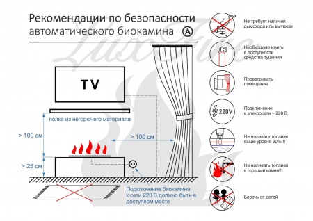 Автоматический биокамин Lux Fire Smart Flame 1100 RC Black Автоматический биокамин Lux Fire Smart Flame 1100 RC Black по цене 366 850 руб.