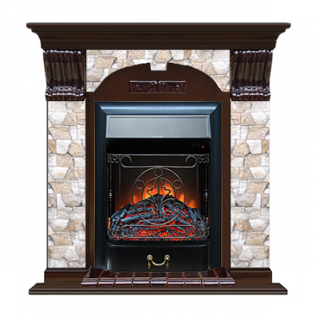 Арочный Арбат (дуб)+Majestic Black