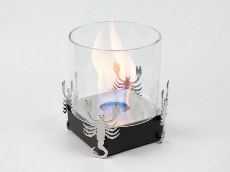 Настольный биокамин Lux Fire Зодиак "Скорпион" Чёрный по цене 15 000 руб.