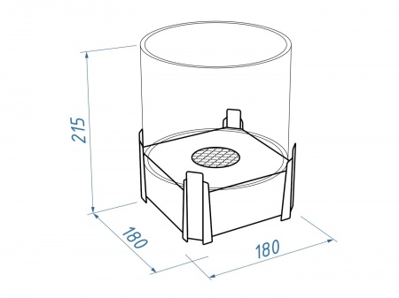 Настольный биокамин Lux Fire Зодиак "Скорпион" Чёрный по цене 15 000 руб.