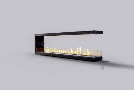 Встраиваемый торцевой сквозной очаг 1400 SappFire Встраиваемый торцевой сквозной очаг 1400 SappFire по цене 62 600 руб.