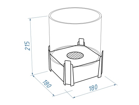 Биокамин настольный Lux Fire "Хоккей" по цене 15 000 руб.