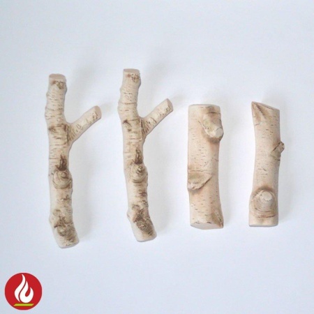 Керамические дрова SLKamin LUX Береза по цене 3 890 руб.